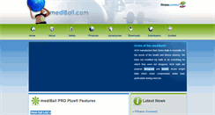 Desktop Screenshot of mediball.com